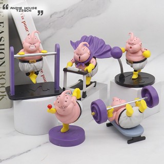 โมเดลตุ๊กตาฟิกเกอร์ Dragon Ball GK Muscle Demon Buu แบบสร้างสรรค์ สําหรับตกแต่งบ้าน