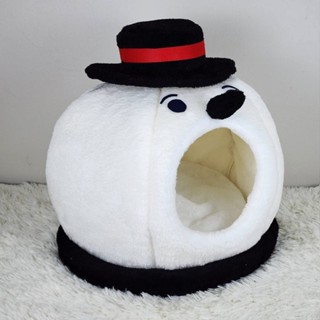 ที่นอนแมว ตุ๊กตาหิมะคริสมาส ที่นอนสัตว์เลี้ยง ⛄⛄สินค้าพร้อมส่ง⛄⛄