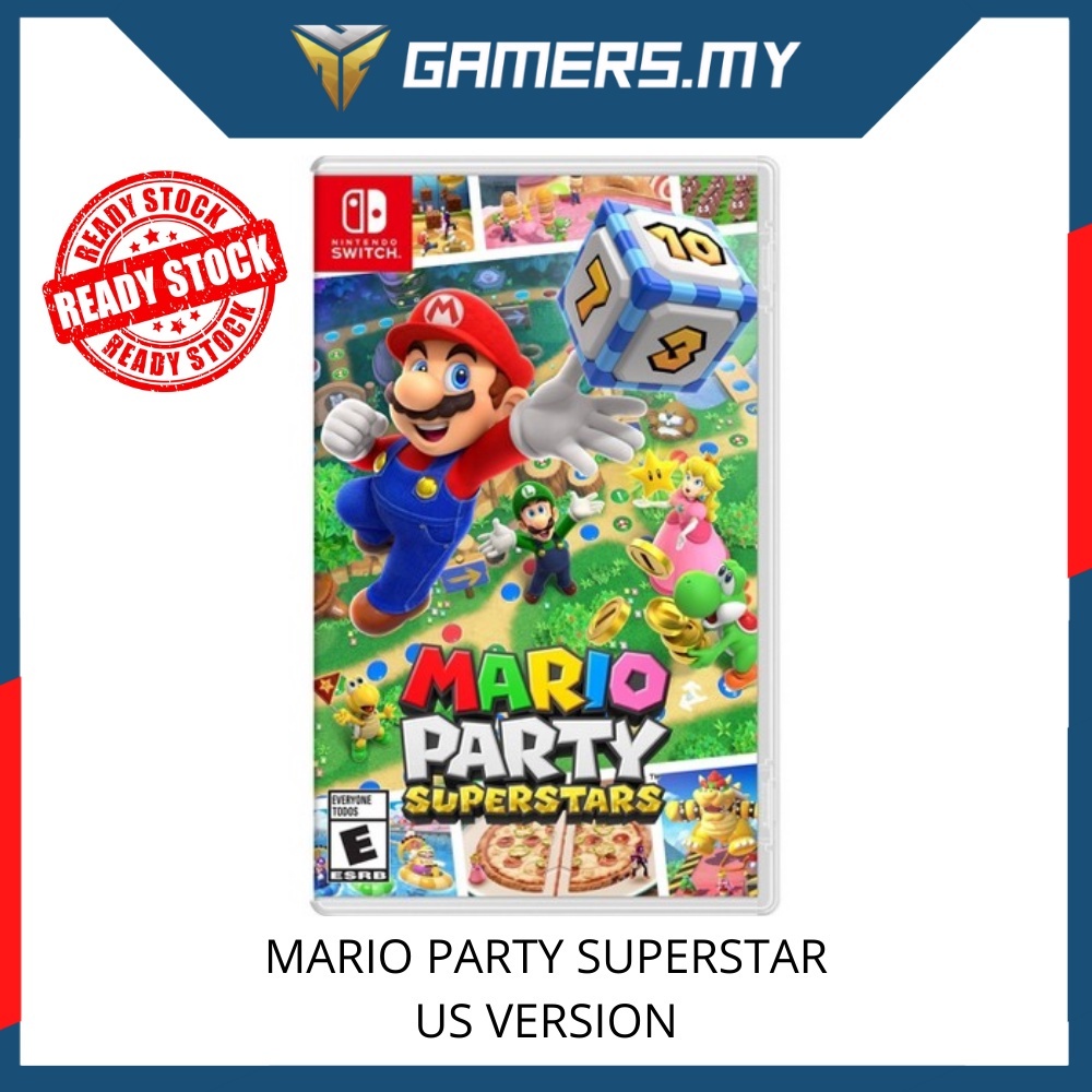 Nsw Mario Party Superstar - US Version - (Eng/Chi) การ์ดเกม สําหรับ Nintendo Switch