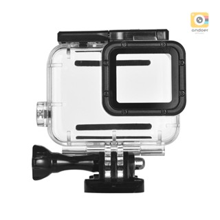 Action Camera Waterproof Housing Case Underwater 45 Meters for Diving Surfing Skiing for   6/5/7