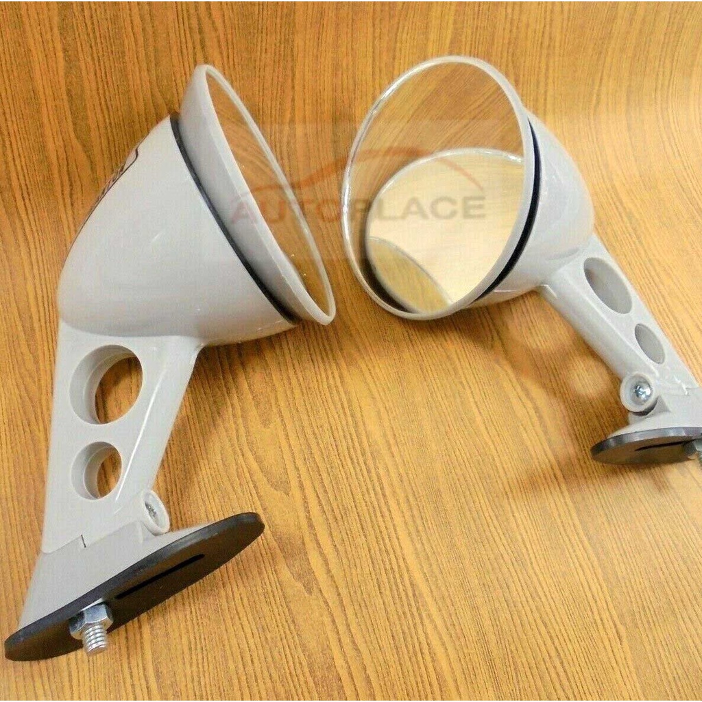 FOR NISSAN SKYLINE 1800 GL DATSUN 160/180/240K GRAY BULLET FENDER MIRRORS