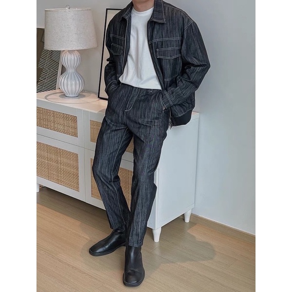 PAPA.XQ YOYO JEANS SET 💙 ( NEW SEASEONAL ITEM 🔥🎉 )