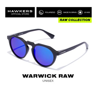 Hawkers Polarized Black Sky Warwick Raw แว่นตากันแดด สําหรับผู้ชาย และผู้หญิง ป้องกันรังสียูวี 400 ผลิตภัณฑ์อย่างเป็นทางการ ออกแบบและผลิตในสเปน Hwra21Bltp