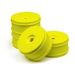 HPI 114202 HB 1/8 BUGGY DISH WHEELS V2 (YELLOW/4PCS) (VORZA)