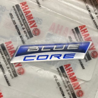 2BL-F17P1-00 โลโก้ BLUE CORE สำหรับ AEROX155, FINO125, GRAND FILANO, QBIX อะไหล่แท้ YAMAHA