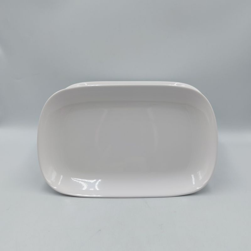 9.5นิ้ว จานเปล จานเมลามีน จานสี่เหลี่ยมมุมมน Siam Bestware บรรจุ1ใบ - รูปที่ 7