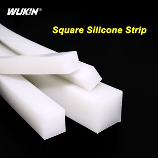 ปะเก็นยางซิลิโคน ทรงสี่เหลี่ยม ทนอุณหภูมิสูง 4-30 มม. 4x4 มม. 5x30 มม. 8x8 มม. 10x30 มม.