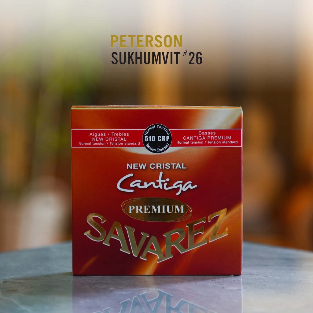 SAVAREZ 510CRP NEW CRISTAL CANTIGA PREMIUM for Classical Guitar สายกีตาร์คลาสสิคนำเข้าจากฝรั่งเศส