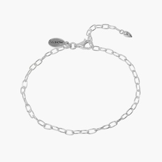 Moress Silver Chain Bracelet สร้อยเงินฟรีไซส์