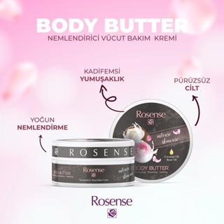 Rose Body butter ขนาด 150ml จาก Rosense ตุรกี