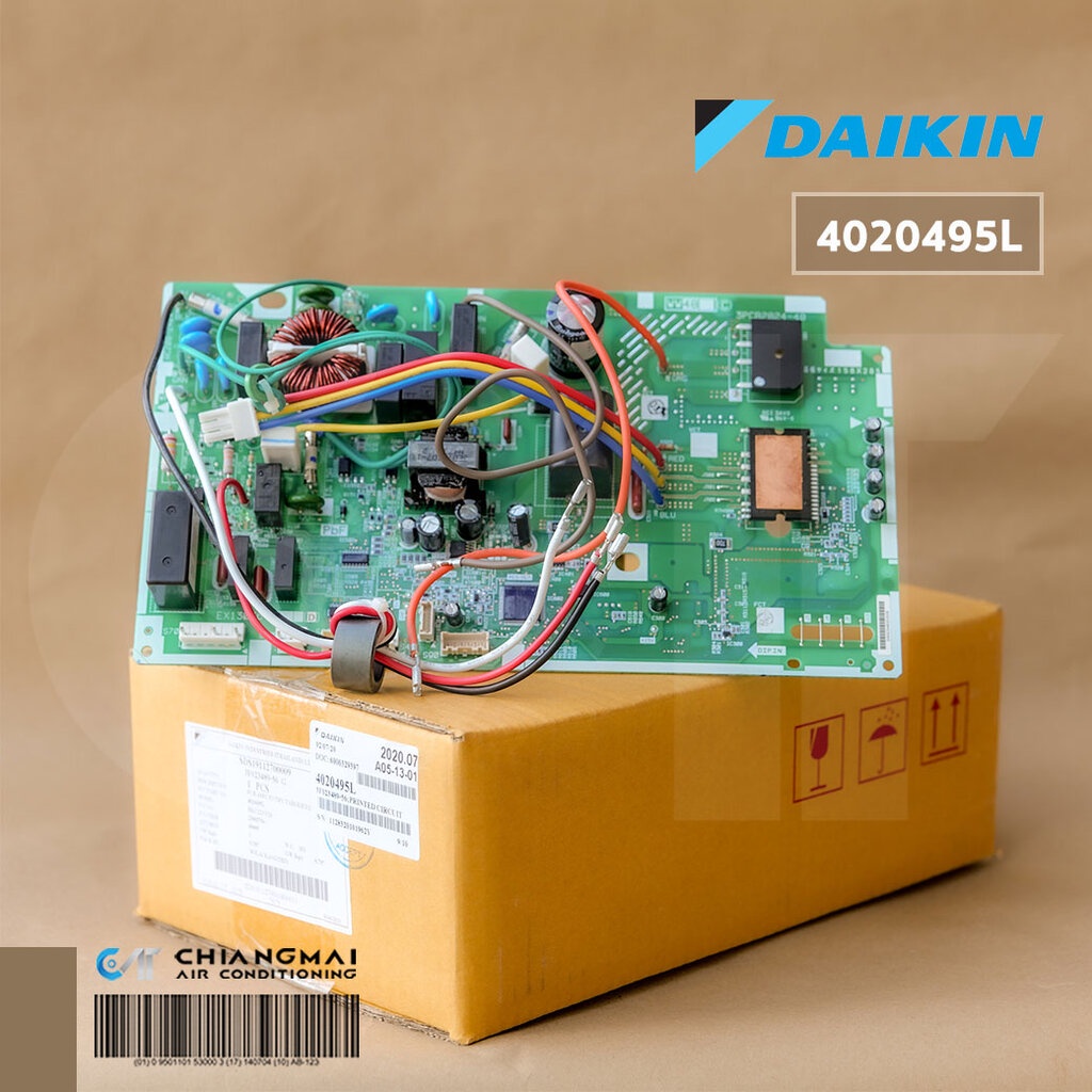 4020495 แผงวงจรแอร์ Daikin แผงบอร์ดแอร์ไดกิ้น แผงบอร์ดคอยล์ร้อน รุ่น RKC12NV2S อะไหล่แอร์ ของแท้ศูนย