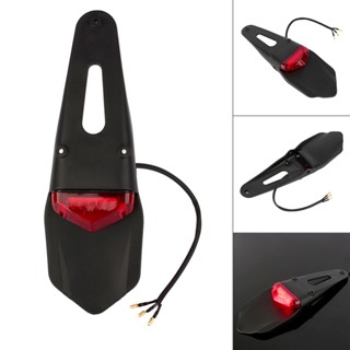 Motorcycle Brake Tail Light, Universal Motorcycle Fender Brake Rear Taillight Turn Signal ATV Dirt Bike LED Lamp