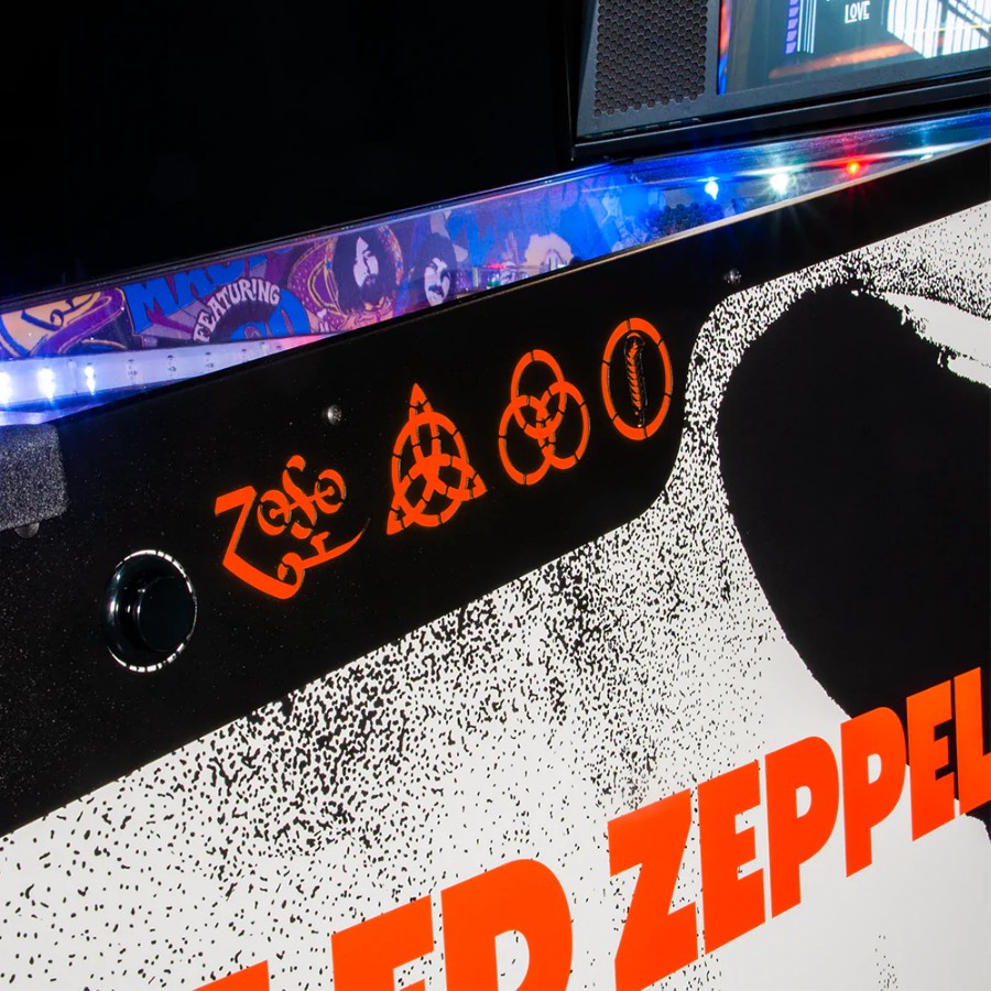 Stern Pinball อุปกรณ์แต่งด้านข้างตู้พินบอล LED Zeppelin Side Armor