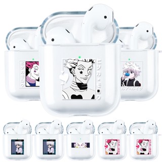 เคสหูฟังซิลิโคน TPU แบบใส พร้อมแหวนนิ้ว พกพา สําหรับ Airpods 1 2 2021 Airpods 3 Air Pods Pro 2