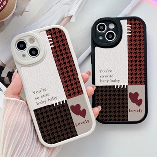 for OPPO A77 A96 A76 A94 A15s A53 A52 A92 A12 A7 A5s A5 A9 2020 A31 A3s F9 Reno 2F 7Z 8Z 6 5 8 Pro 5G Checked Love Print TPU Case Back with Camera Lens Protection Cover | XMD169