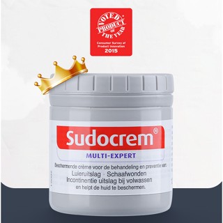 ซูโดครีม Sudocrem cream ซูโด ครีม  แก้ผื่นผ้าอ้อม  ผิวแห้ง 125g/60g