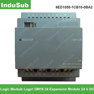 ใหม่ แท้ โมดูลขยายดิจิทัล 6ED1055-1CB10-0BA2 LOGO 8 PLC DM 6ED10551CB100BA2 รับประกันหนึ่งปี