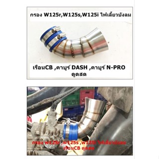 กรองCB(ดูดสด)125r,125s,125iไฟเลี้ยวบังลมเรือนCB ,คาร์บูร์Dash,คาร์บูร์ N-Pro ดูดสด