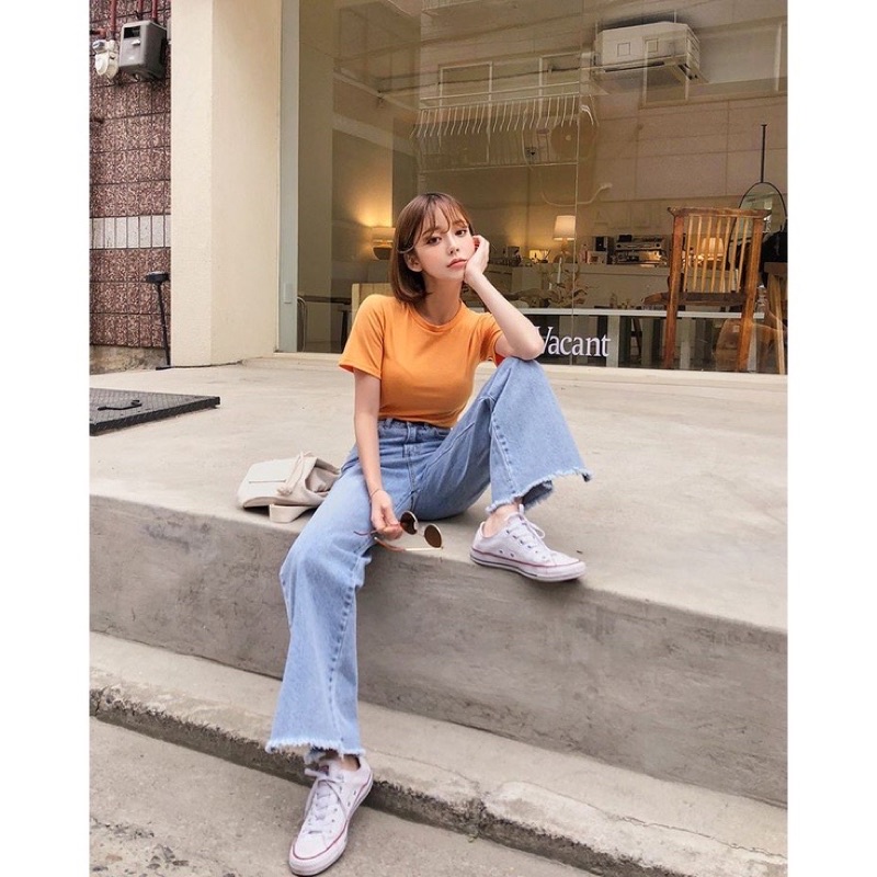 Booming - ผู้หญิง RAWIS CULOT JEANS TROUSERS MONEY BACK GUARANTE MY BOSS 2021