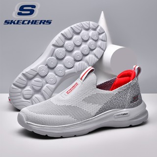 Skechers_ GO WALK HYPER BURST รองเท้ากีฬาลําลอง ผ้าตาข่าย ระบายอากาศ ขนาดใหญ่ สําหรับผู้ชาย