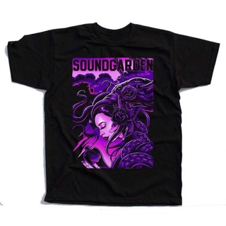 Lmytx2 เสื้อยืด ผ้าฝ้าย แขนสั้น พิมพ์ลาย Soundgarden V1 Chris Cornell Grunge พลัสไซซ์ สําหรับผู้ชายสามารถปรับแต่งได้