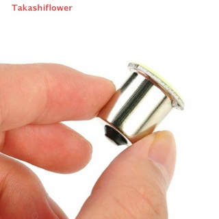 (Takashiflower) หลอดไฟเลี้ยว LED COB 1w 12v DC สว่างมาก สําหรับจอดรถยนต์ 10 ชิ้น