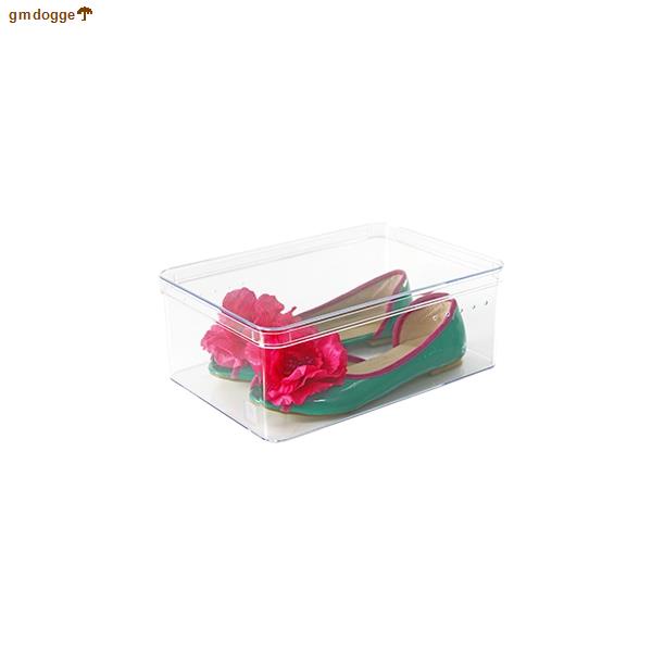 จัดส่งจากประเทศไทยboxbox No.887RS (1กล่อง) กล่องรองเท้าผู้หญิง กล่องรองเท้าพลาสติกใสฝาปิด 1108878