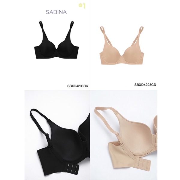 SABINA ซาบีน่า เสื้อชั้นใน มีโครง รุ่น Perfect Bra รหัส SBXD94111