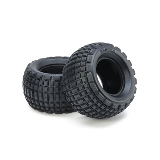 [ชุดแต่งรถบังคับ] TAMIYA 54954 OP.1954 ST Block Rear Bubble Tires (Soft/2pcs.) ชุดแต่งทามิย่าแท้ rc