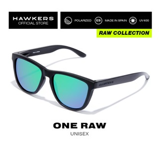 Hawkers Polarized แว่นตากันแดด ป้องกันรังสียูวี 400 สีดํา สําหรับผู้ชาย และผู้หญิง ผลิตในประเทศสเปน Honr21Bftp