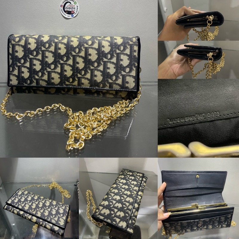 Used Dior Wallet Vintage ของแท้100%