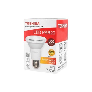 หลอด LED TOSHIBA PAR20 7 วัตต์ E27 WARMWHITE