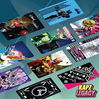 สติกเกอร์การ์ด ลายการ์ตูนอนิเมะ KapzLegacy Kamen Rider ATM สําหรับตกแต่งบ้าน