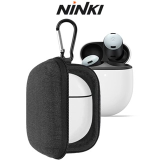 Ninki เคสหูฟัง แบบแข็ง สําหรับ Google Pixel Buds Pro 2022 [แบบพกพา] [พวงกุญแจ] [กระเป๋าเก็บ] Google Pixel Buds Pro Pixel Buds A-Series Pixel Buds 2