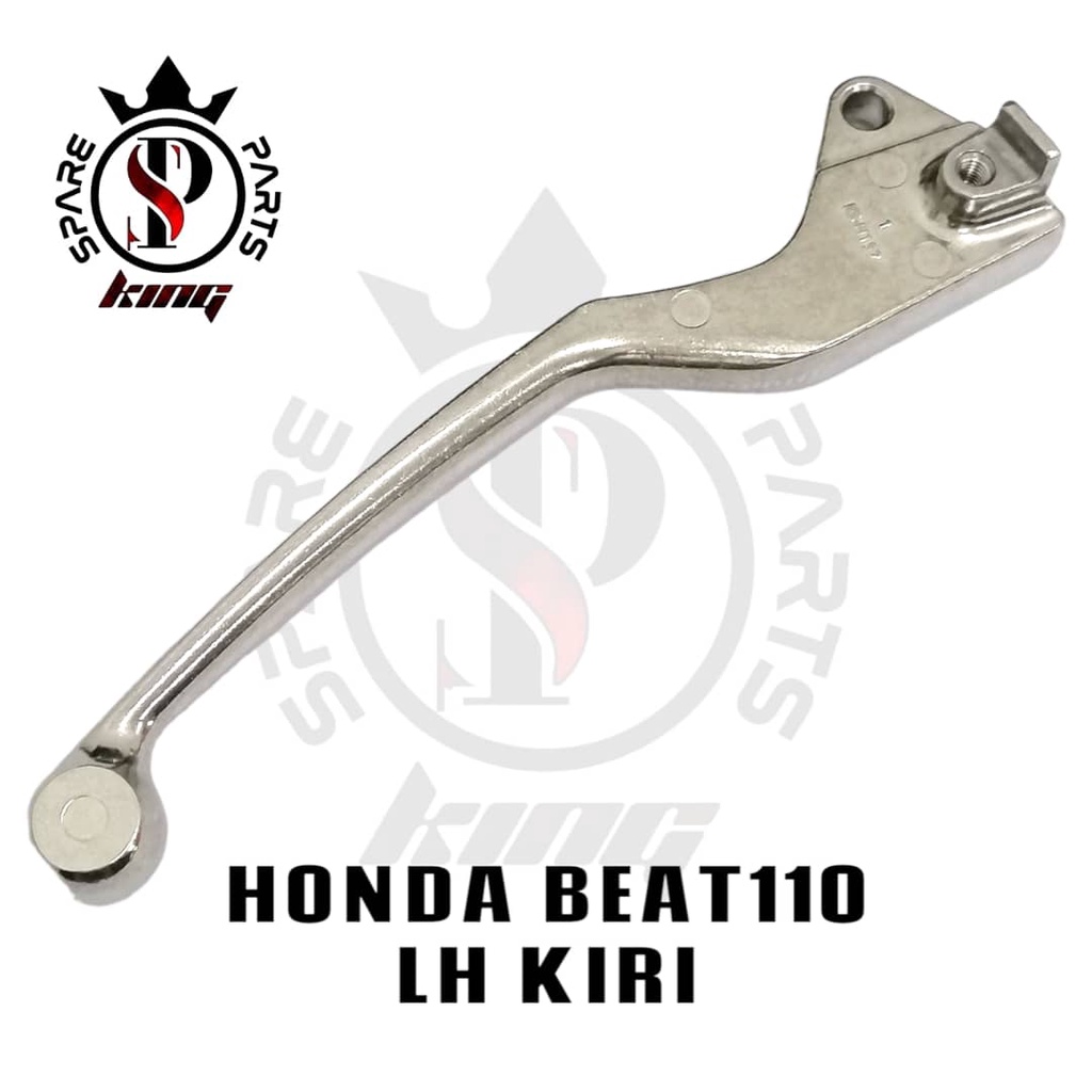 HONDA BEAT110 BEAT 110 LH KIRI BRAKE LEVER BATANG BREK TANGAN MOTOR BEAT110 BEAT 110 CHROME