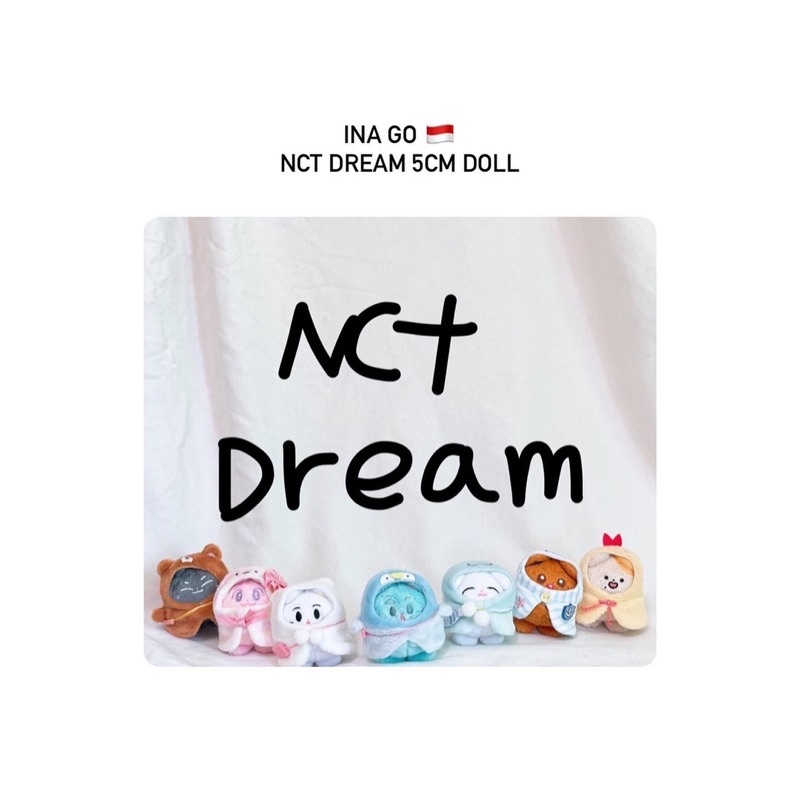 Nct Dream 5cm Doll (Mark / Renjun / Jeno / Haechan / Jaemin / Chenle / Jisung)