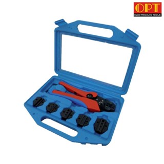 OPT QLY03C-6D HAND CRIMPING TOOL KIT ชุดคีมย้ำ