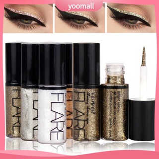 /YO/  3.5g Glitter Sequins Liquid Eyeliner Shimmer Waterproof Sweat-proof Eye Makeup