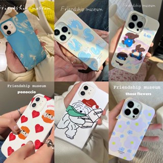 *พร้อมส่ง* เคส Friendship Museum dog pinnochio ลายเพ้น น่ารัก เคสไอโฟน โทรศัพท์ ลายการ์ตูน หัวใจ iphone X 11 12 13 pro