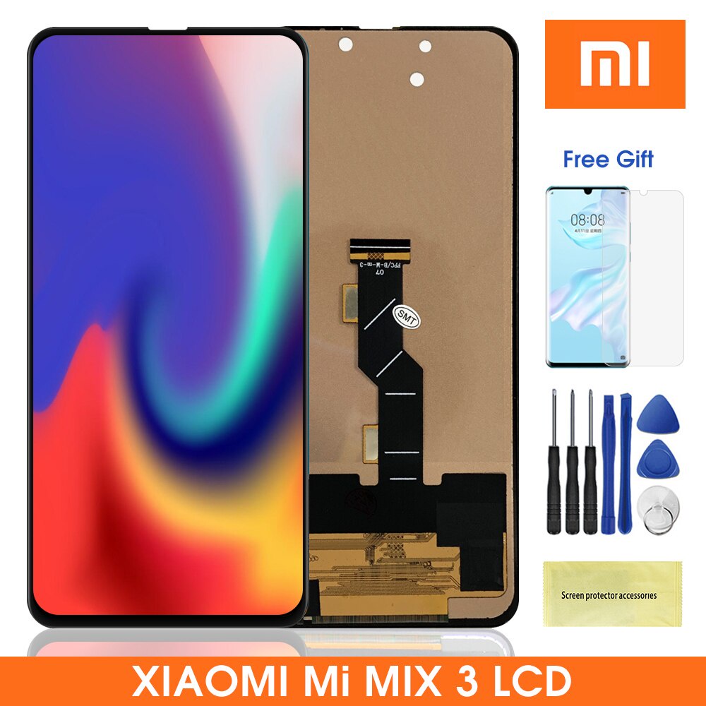 Mix3 หน้าจอสัมผัส LCD ดิจิไทเซอร์ สําหรับ Xiaomi Mi Mix3 Xiaomi Mi Mix 3 MiMix3 Lcds