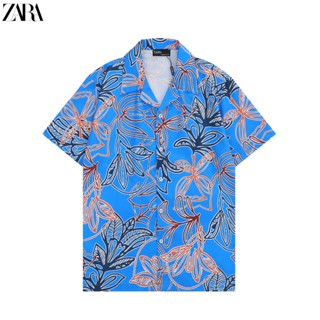 Za8767a เสื้อเชิ้ตแขนยาวลําลอง พลัสไซซ์ แฟชั่นสตรีท สําหรับผู้ชาย และผู้หญิง