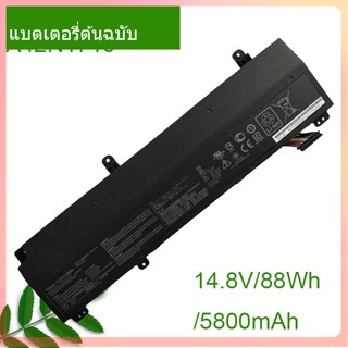 เริ่มแรก แบตเตอรี่โน้ตบุ๊ค A42N1710 14.8V/88Wh/6000mAh For ROG Strix GL702VI GL702VI-1A Series 0B110-00490000 A42LM5H