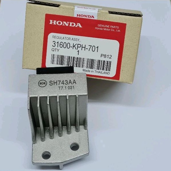 [มีรับประกัน] แผ่นชาร์ท W-125i เก่า ไฟเลี้ยวบังลม รุ่นหัวฉีด ปี2005-2011 Regulator แผ่นชาร์ต แผ่นชาร์จไฟ Honda เวฟ125i