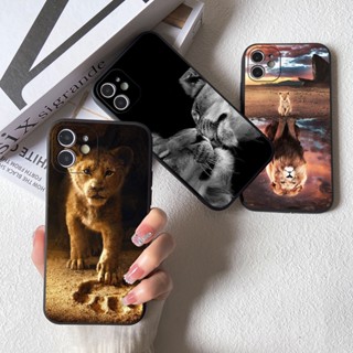 เคสโทรศัพท์มือถือ TPU แบบนิ่ม ป้องกันเลนส์กล้อง กันกระแทก ลาย The Lion King Simba สําหรับ Apple iphone 14 Plus 13 12 11 Pro Max