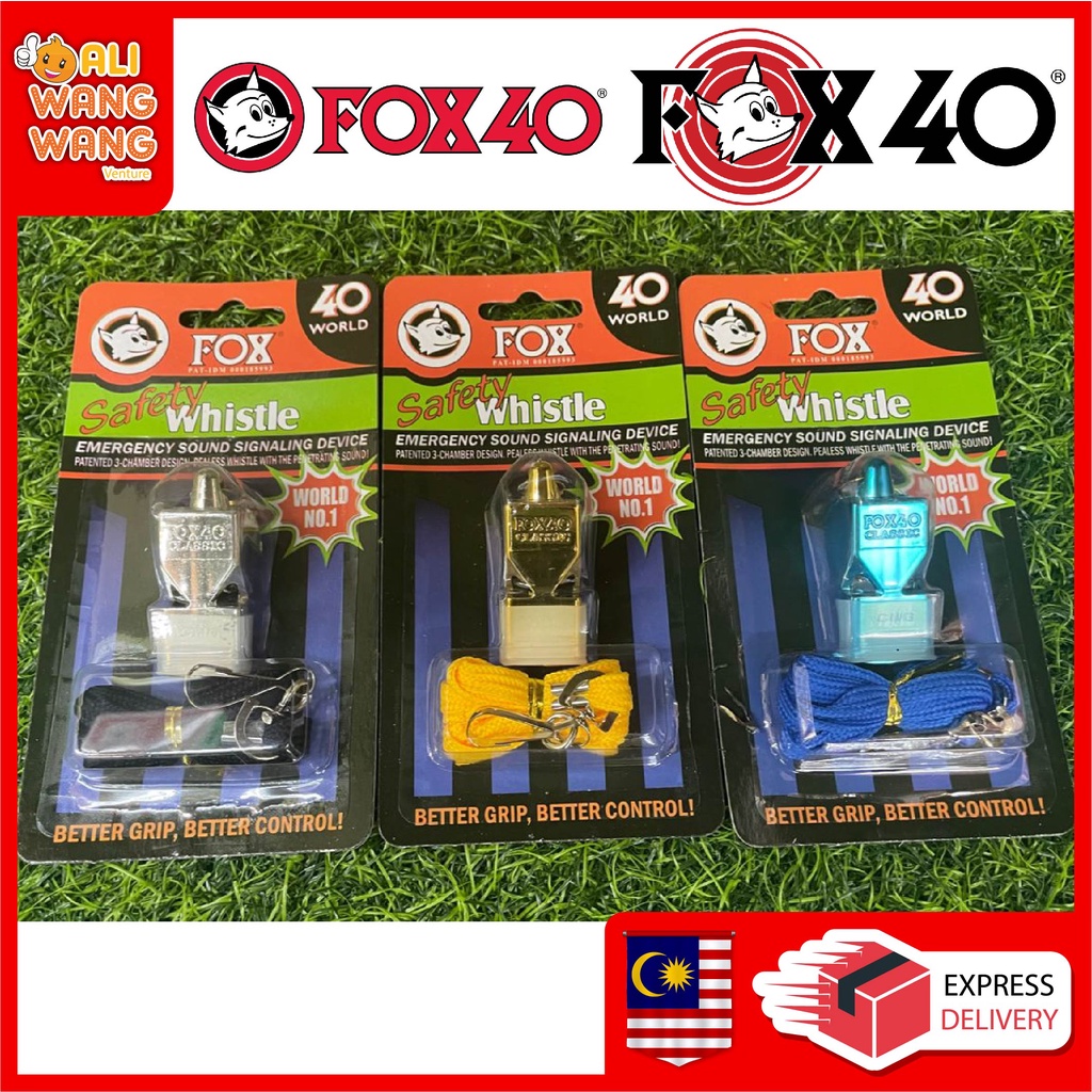 WHISTLE F0X 40 WORLD NO1 / FOX40 WHISTLE WITH LONDYARD /