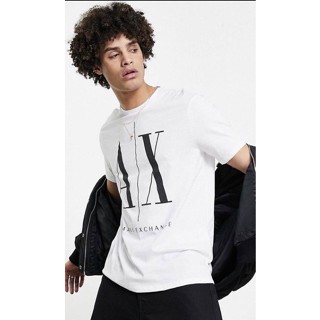 ⏸ARMANI EXCHANGE LOGO PRINT T-SHIRT เสื้อยืดคอกลมแขนสั้นแบรนด์