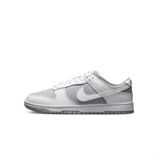 Nike dunks low grey and white