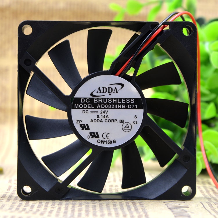 YTH AD0824HB-D71 8015 DC24V 0.14A COOLING FAN