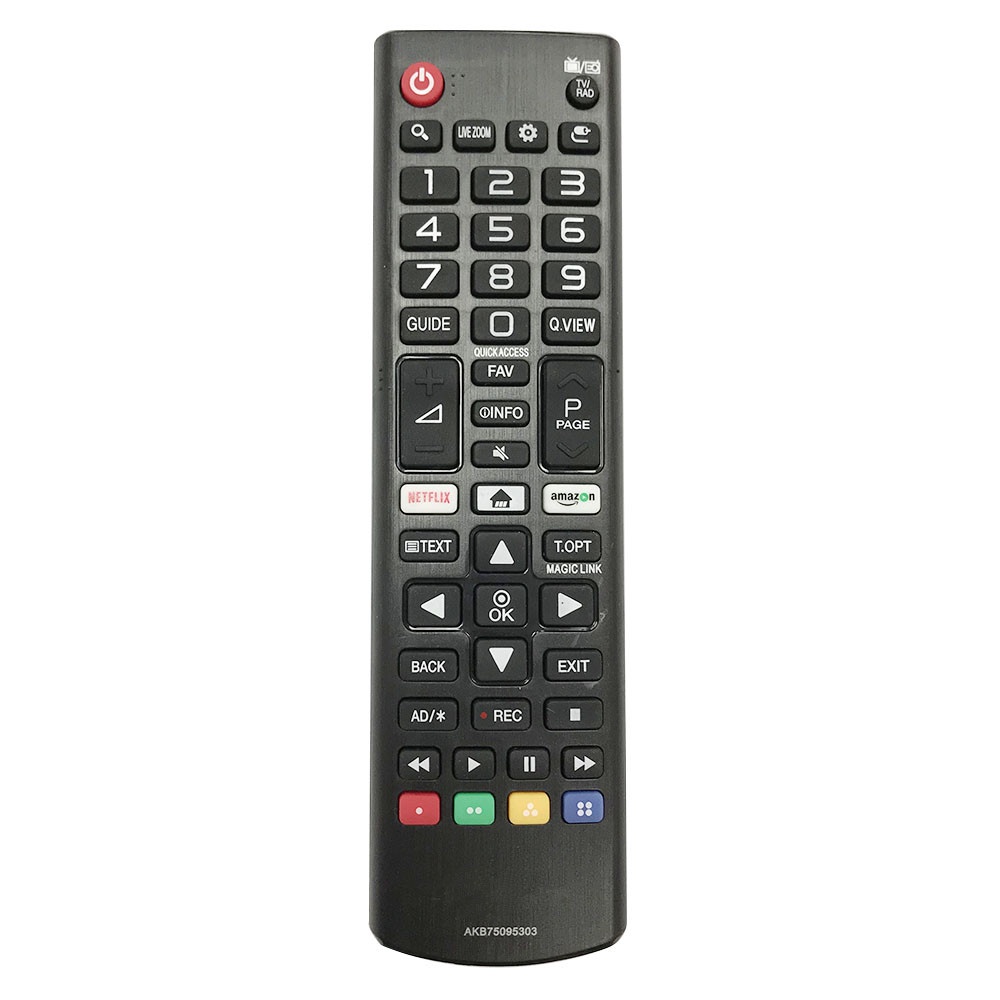 ลูกชายสากลมือสอง75095303 รีโมทคอนโทรลทดแทนสําหรับ LG สมาร์ท LCD LED OLED UHD TV 49UJ6300 55UJ6300 55