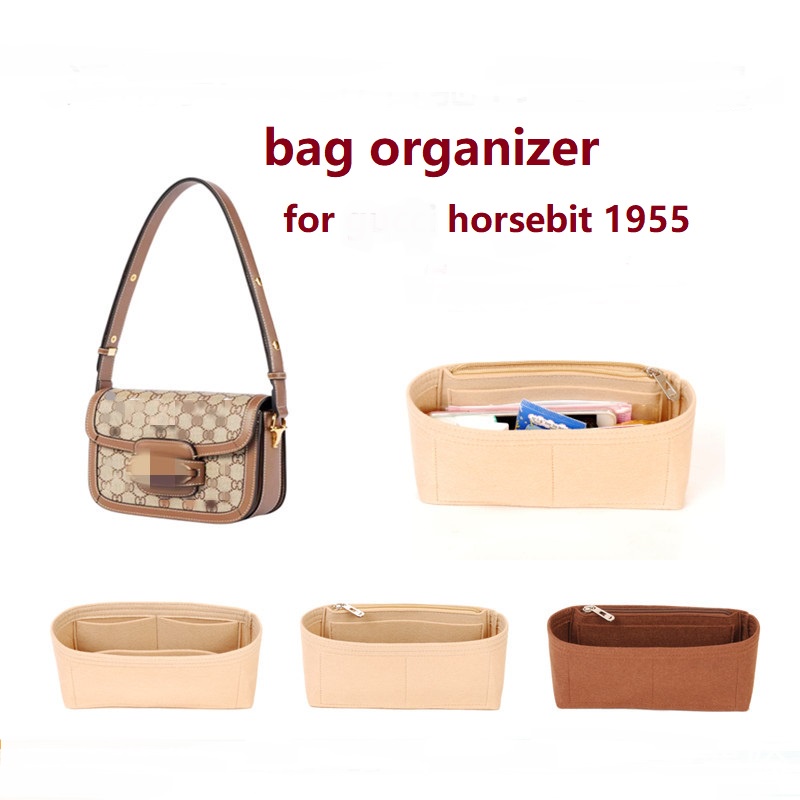 ที่จัดระเบียบกระเป๋า for Gucci horsebit 1955 bag organizer insert ที่จัดกระเป๋า in bag ที่จัดทรง